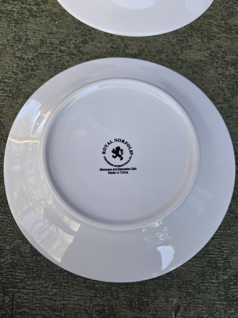 Floral & Bee Ceramic Dinner Plate - Set of 2 - Picture 7 of 8
